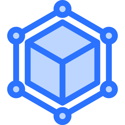blockchain Generic color lineal-color ikona