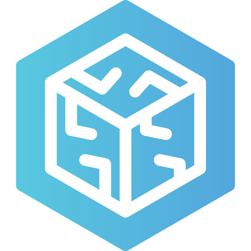 Blockchain Generic gradient fill icon