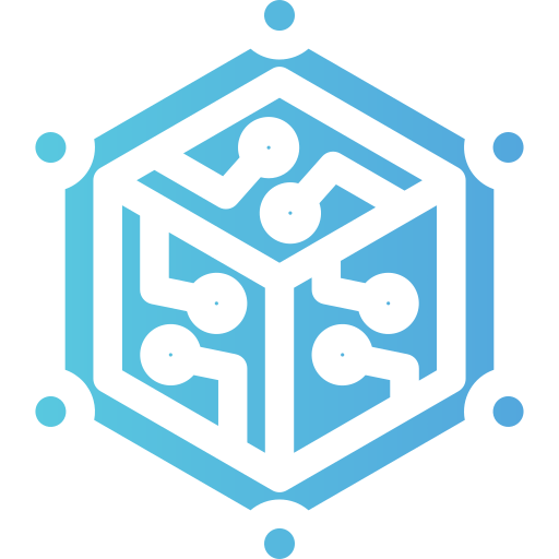 Blockchain Generic gradient fill icon