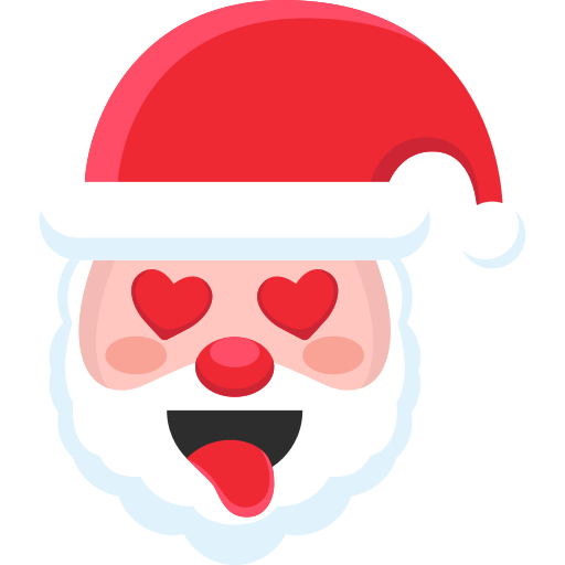 Santa claus face Generic color fill icon