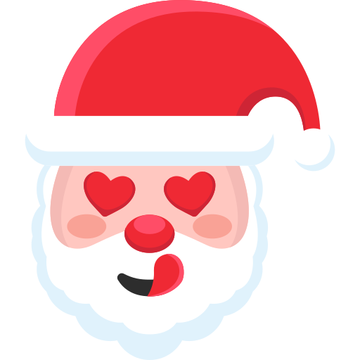 Santa claus face Generic color fill icon