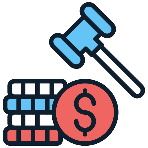 Financial law Generic color lineal-color icon