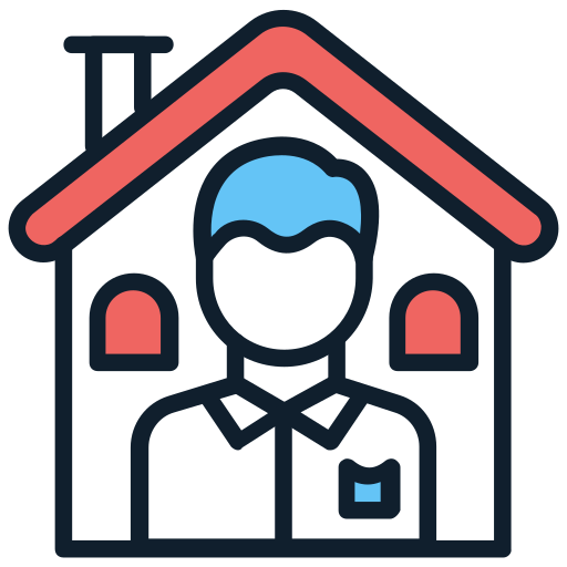 House owner Generic color lineal-color icon