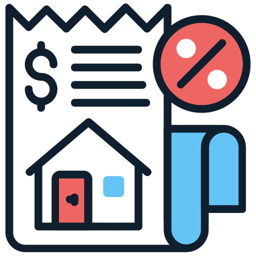 Property tax Generic color lineal-color icon