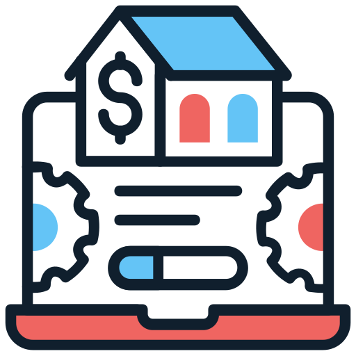 software per erogatori di mutui ipotecari Generic color lineal-color icona