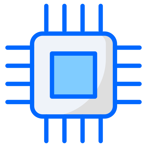 Processor Generic color lineal-color icon