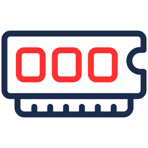Ram Memory Generic color outline icon