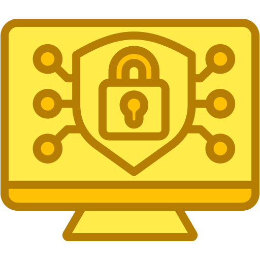 bezpieczeństwo cybernetyczne Generic color lineal-color ikona