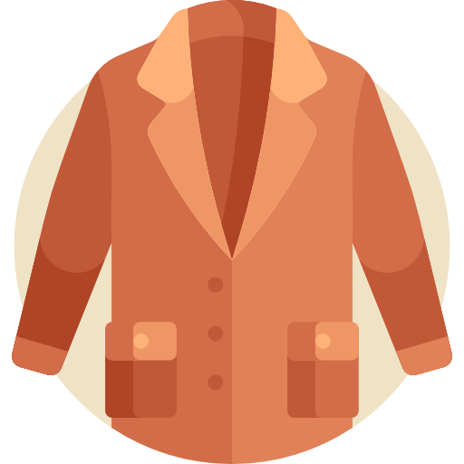 Coat Detailed Flat Circular Flat icon