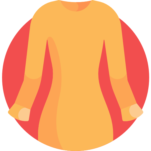 Dress Detailed Flat Circular Flat icon