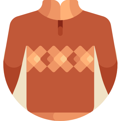 suéter Detailed Flat Circular Flat icono