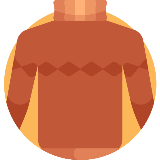 Sweater Detailed Flat Circular Flat icon