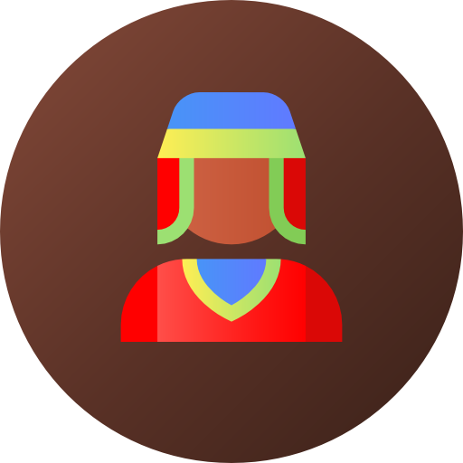 aymara Flat Circular Gradient icon