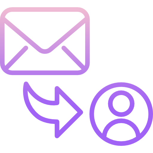 Mail Icongeek26 Outline Gradient icon