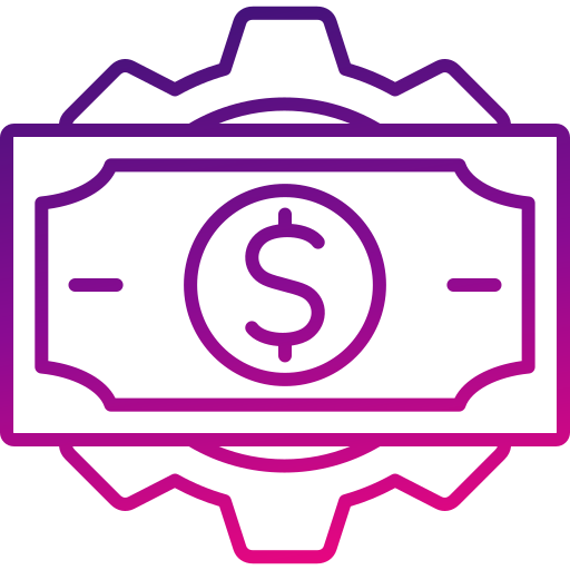 financiero Generic gradient outline icono