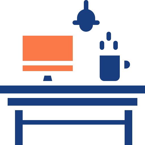 Desk Generic color fill icon