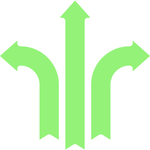 flecha Generic color fill icono