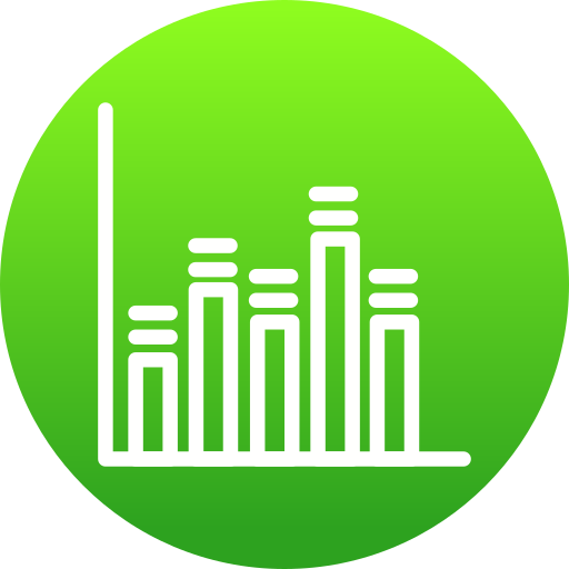 infografiki Generic gradient fill ikona