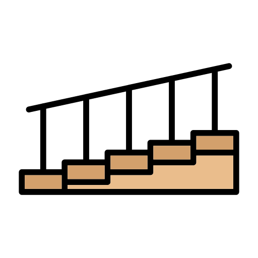 階段 Generic color lineal-color icon