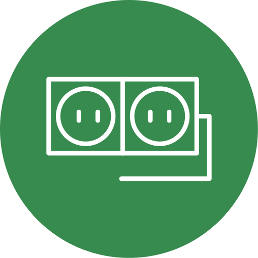 Socket Generic color fill icon