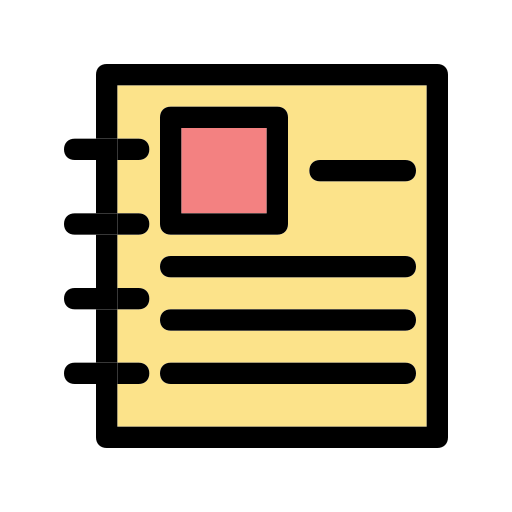 紙 Generic color lineal-color icon