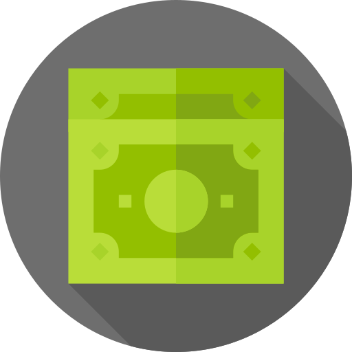 geld Flat Circular Flat icon