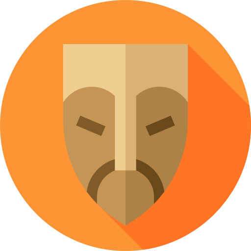 maske Flat Circular Flat icon