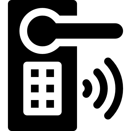 ドアノブ Basic Rounded Filled icon