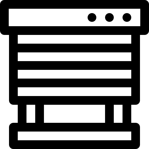 자동화 된 창 Basic Rounded Lineal icon
