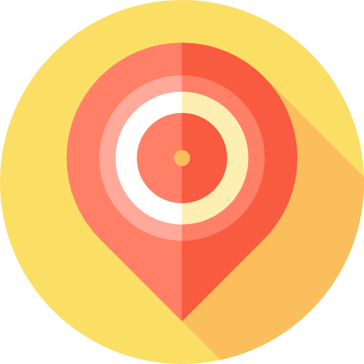 Search Flat Circular Flat icon