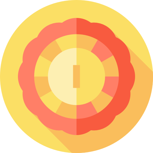 calidad Flat Circular Flat icono