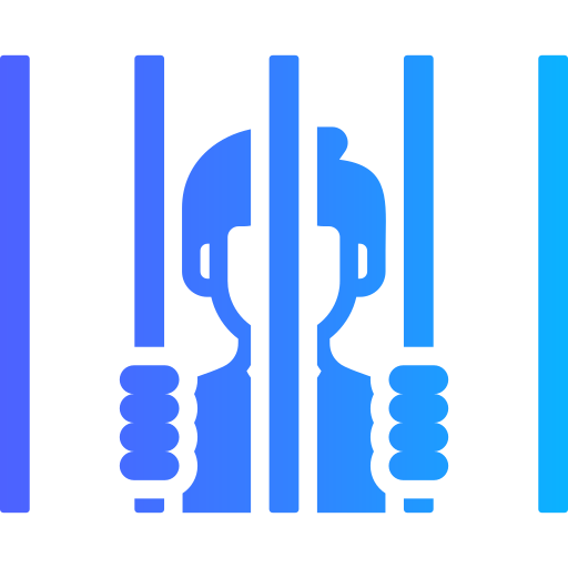 gevangene Generic gradient fill icoon