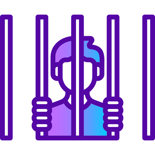 prisionero Generic gradient lineal-color icono