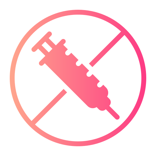 No drugs Generic gradient fill icon