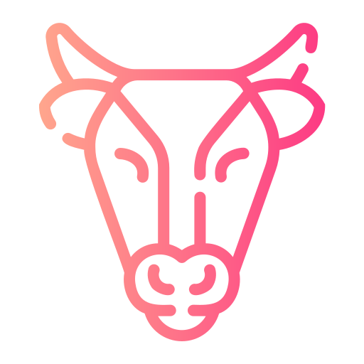 Cow Generic gradient outline icon