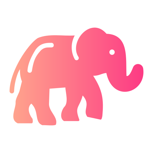 Слон Generic gradient fill иконка
