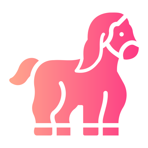 pferd Generic gradient fill icon