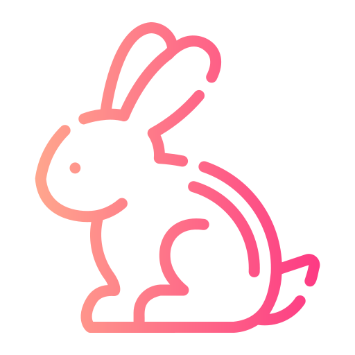 Кролик Generic gradient outline иконка