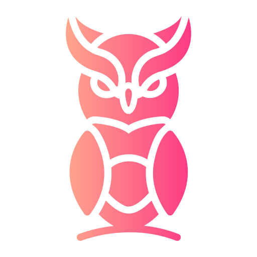 Owl Generic gradient fill icon