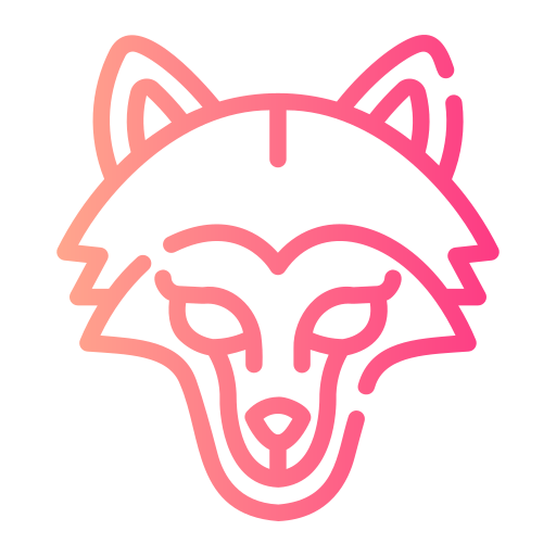 wolf Generic gradient outline icon