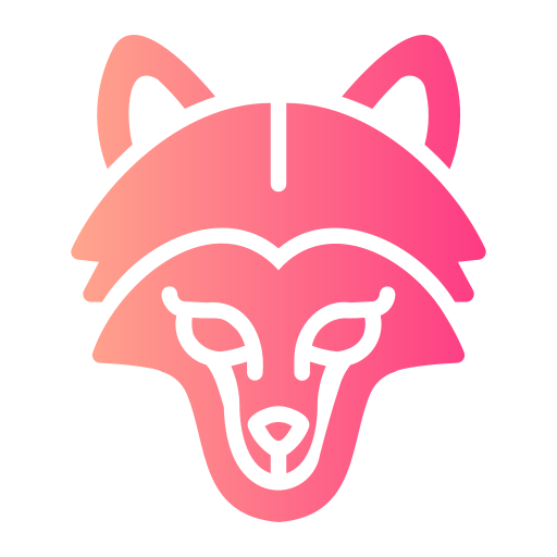 Wolf Generic gradient fill icon