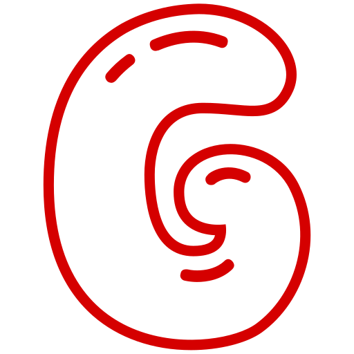 letra g Generic color outline icono
