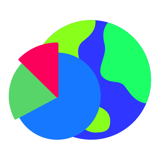 Świat Generic color fill ikona