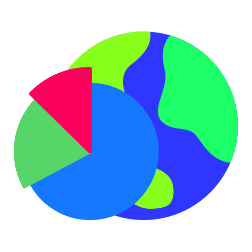 世界 Generic color fill icon