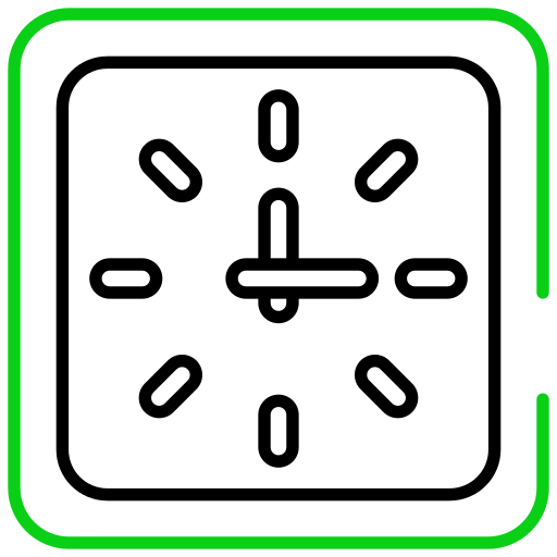 zegar Generic color outline ikona