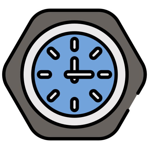 wanduhr Generic color lineal-color icon