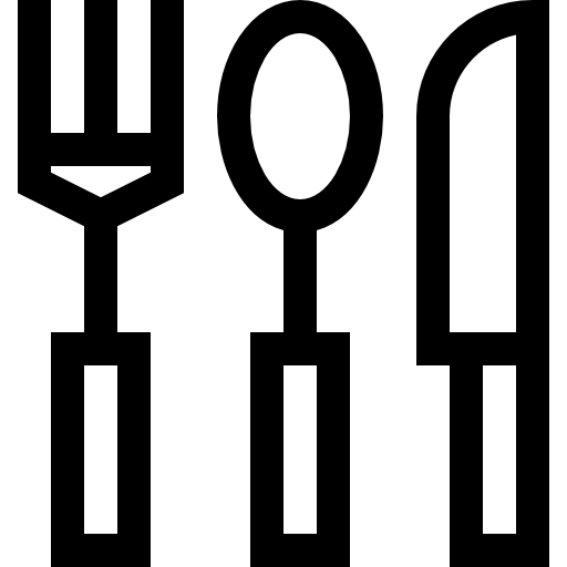 カトラリー Basic Straight Lineal icon