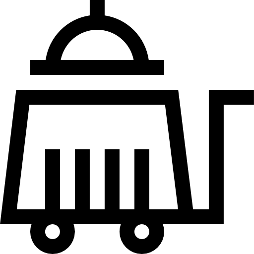 ルームサービス Basic Straight Lineal icon