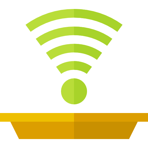 wifi Basic Straight Flat icona