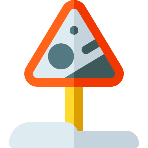 Danger Basic Rounded Flat icon